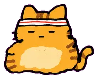 Cheese tabby at the Blob body stage