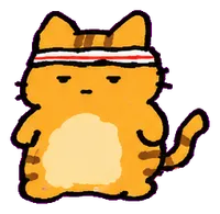 Cheese tabby at the Chubby body stage