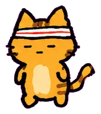 Cheese tabby at the Slim body stage